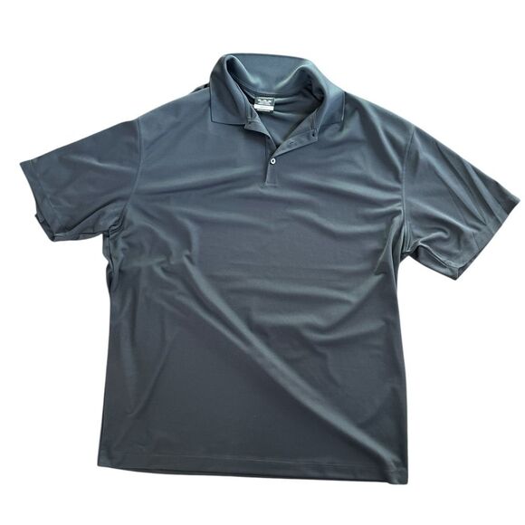 Nike Golf Dri-Fit Polo Shirt Size XXL Gray Performance Preppy Top NWT - Picture 1 of 6